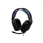 LOGITECH Gaming-Headset G335 black w/microphone  981-000978, 1x3.5mm / 2x3.5mm