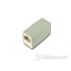 Extension coupler for network cables 8P8C RJ45 F/F Gembird 10pack