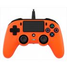 NACON COMPACT GAME PAD WIRED (for PC, PS4), w/Headset jack, ORANGE, SLEH-00473