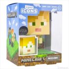 PALADONE MINECRAFT ALEX LIGHT LAMP, GAME FIGURINE PP6591MCF