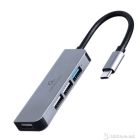 USB HUB Type C 4-Port Gembird 1 x USB 3.1/3x USB 2.0