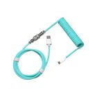 Cooler Master Coiled Cable 1 Double-Sleeved Cyan, PN: KB-CCZI