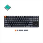 KEYBOARD MECHANICAL KEYCHRON K1 SE HS AL TOP CASE LP RGB LED TKL Keychron Optical Mint switch Multi-Device(Wired+Bluetooth),Black K1SE-E5