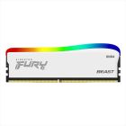 RAM DDR4 8GB 3200MHz CL16 KINGSTON FURY BEAST WHITE RGB KF432C16BWA/8
