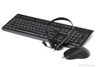 Office Set Fiesta 4IN1 Keyboard+Mouse+Headphones+Mouse Pad
