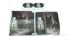Vinyl cover (stickers) for console and controller - The Last of Us 3D text (PS4)