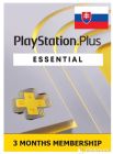 Playstation Plus Essential 3-Months For PS3/PS4/PS5/VITA SLOVAKIA