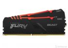 DIMM 16GB DDR4 3600MHz Kingston Fury Beast Kit CL17 (2x8) RGB