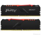 DIMM 32GB DDR4 3600MHz Kingston Fury Beast Kit CL18 (2x16) RGB