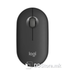 Mouse Logitech Wireless M350s Pebble 2 Bluetooth Graphite