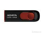 ADATA C008 Black, 64 GB, USB 2.0, red