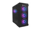 ATX Micro Tower Case Genesis Irid 503 V2 Gaming ARGB w/4x ARGB Fans