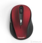 MOUSE WIRELESS USB HAMA MW-400 RED/BLACK 182628