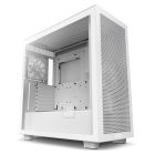 NZXT H7 Flow  ATX Mid Tower PC Gaming Case, White RGB