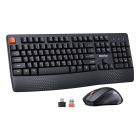 Meetion C4130 Wireless Combo Black Keyboard + Mouse, ABS Plastic, DPI  800/1200/1600/ Switch≥3,000,000/, Battery AA*1/ Size: 110*72*40m