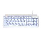 Meetion K9000 GAMING Keyboard White, Type:membrane, Backlight: Red/Blue/Purpel with breathing, Keystroke: 50 million, Cable: 1.80m