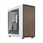 CASE FRACTAL DESIGN E-ATX Mid-Tower NORTH XL, 3x140mm Aspect 4-pin PWM fans, w/WINDOW, Front wood panel, Chalk White TG Clear, FD-C-NOR1X-04