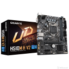 GIGABYTE MB 11th and 10th Gen, i9/i7/i5/i3/Pen/Cele, H510M, LGA1200, 2x DDR4, 1xPCI-ex16 @16, 1xPCI-E x1, 1xM.2