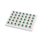 KEYBOARD SWITCH SET MECHANICAL KEYCHRON Gateron Z65 GREEN (x35 pieces) Cherry/Gateron/Kailh compatible