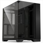 CASE LIAN LI E-ATX O11 VISION Mid-Tower w/2x Tempered glass BLACK , O11VX