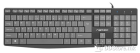 Keyboard Natec Nautilus Slim Black/Grey