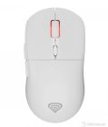 Mouse Genesis Wireless Gaming Zircon XIII 26000DPI RGB Customizable White