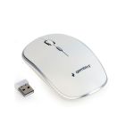 Gembird Wireless optical mouse, white, PN:MUSW-4B-01-W