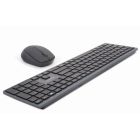 Gembird Keyboard & Mouse Backlight Pro Business Slim wireless desktop set, US layout, black, PN:KBS-ECLIPSE-M500