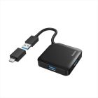 USB HUB TYPE-C/USB 3.2 Gen1 TO 4PORT USB 3.2 Gen1, HAMA-200116