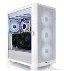 ATX Mid Tower Case Thermaltake S250 TG ARGB Snow