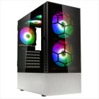 CASE KOLINK ATX OBSERVATORY MX Glass ARGB w/Tempered glass, 2x140mm, 3x120mm UMBRA A-RGB fan, black/white