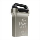 USB Flash Drive 3.2 Gen1 128GB TEAM GROUP C162, cold metal TC1623128GB01