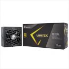 PSU 750W SEASONIC VERTEX GX-750 w/PCIE 5.0 80+ GOLD , Fully Modular, VERTEX-GX-750W, BLACK