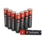 VERBATIM AA BATTERY ALKALINE 8 PACK (HANGCARD), 1.5V