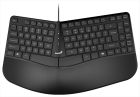 KEYBOARD WIRED USB GENIUS KB-700 ERGONOMIC BLACK