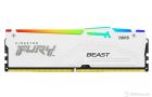 DIMM DDR5 32GB (2x16GB kit) 6000MT/s KF560C30BWEAK2-32 FURY Beast RGB White EXPO