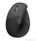 Logitech Lift Vertical Ergonomic Wireless Mouse Black