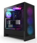 ATX Mid Tower Case NZXT H5 Flow Black (2024) w/USB 3.2, Type-C, 2x 120mm (F120Q)