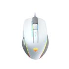 Meetion GM23 GAMING Mouse White, RGB Backlight, 4800 DPI /6000 fps /15g /60ips /1000Hz /Switch≥5,000,000, Software: yes