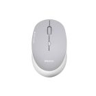 Meetion Mouse R571 Whte & GRAY, 2.4G Wireless, 3+1 Buttons Silence , Max.1600 DPI ,Switch≥3,000,000, Include battery AA*1