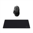 MOUSE BUNDLE WIRED USB LOGITECH G502 X HERO LIGHTFORCE BLACK + G240 Gaming Mousepad 991-000489