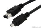 Cable FireWire IEEE1394 6P/4P 1 m