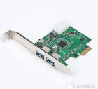 USB 3.0 PCI-E Host Adapter 2port Gembird UPC302P