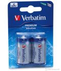 Batteries Verbatim C 2pack Alkaline