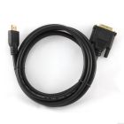 Cable HDMI to DVI M/M gold-plated connectors 1.8m Cablexpert