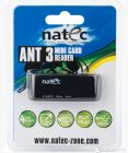 Natec Mini Black Card Reader ALL in 1 USB 2.0