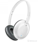 Philips SHB4405WT/00 Bluetooth stereo headset, Ultra compact, White,