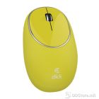 Click M-W2-W Mouse Optical, Yellow
