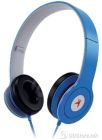 Genius On-Ear Headphones with Mic HS-M450,Blue
