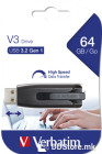 Verbatim Store 'n' Go V3 USB 3.0 Drive 64GB Grey